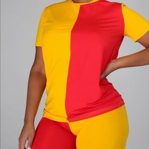 Two-Piece short set.